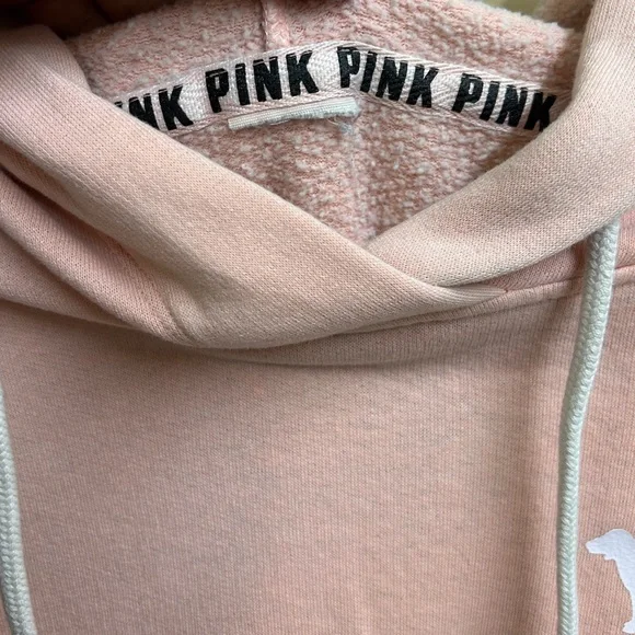 PINK Victoria's Secret Light Pink Hoodie - Picture 4 of 7